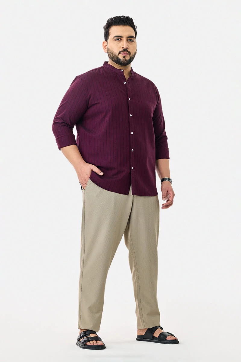 SNITCH Plus Size Stretch Trousers